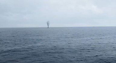 Hopa'daki insansız deniz aracı açık denizde imha edildi