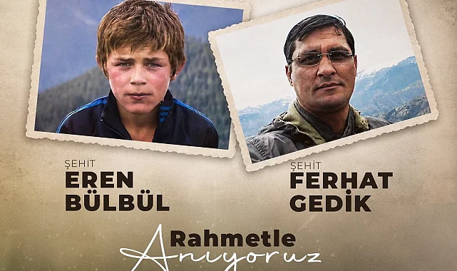 İçişleri, Eren Bülbül ve Ferhat Gedik şehadetlerinin 9. yılında unutmadı