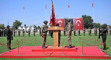 Iğdır 5. Hudut Tugay Komutanlığında görev değişimi