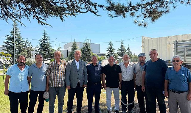 İl Başkanı Yıldırım çiftçilerle buluştu