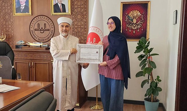İl Müftülüğünde ihtida merasimi gerçekleştirildi