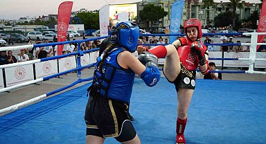 İller Arası Muay Thai Açık Hava Turnuvası Samsun'da başladı