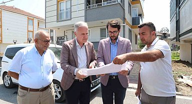 İnegöl Belediyesi'nden yeni mahalleye 64 araçlık otopark