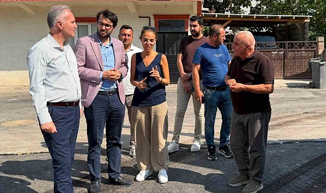İnegöl'de BUSKİ'nin altyapı çalışmaları devam ediyor