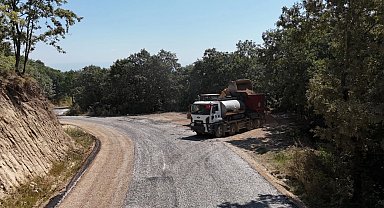 İnegöl'de kırsal 6 mahallenin yolu yenileniyor