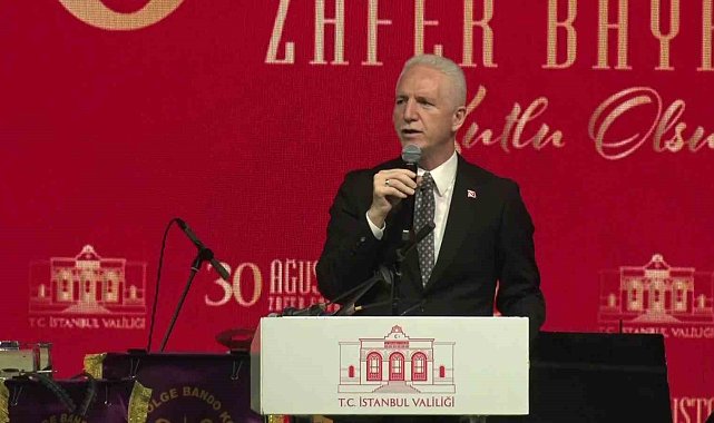 İstanbul Valiliğinden "30 Ağustos Zafer Bayramı" resepsiyonu