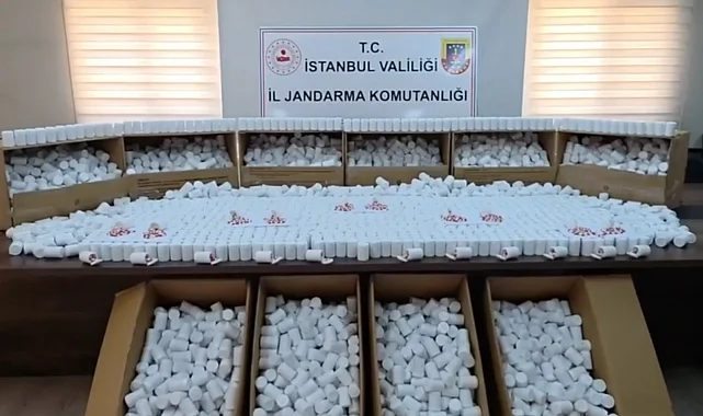 İstanbul'da 257 bin 850 uyuşturucu hap ele geçirildi