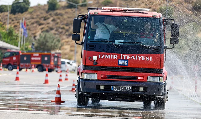 İtfaiyecilere zorlu eğitim!