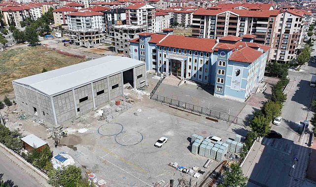 İTO Şehit Mustafa Gözütok Ortaokulu'na kapalı spor salonu kazandırılıyor