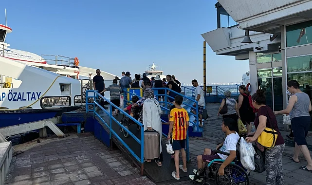 İZDENİZ'in hafta sonu günübirlik seferlerine yoğun ilgi