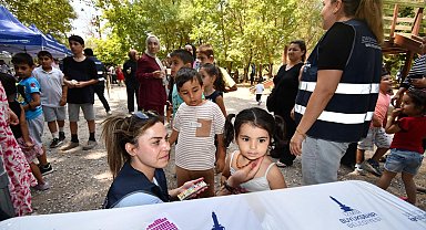 İzmir Bayraklı Karagöl'de sosyal dayanışma pikniği
