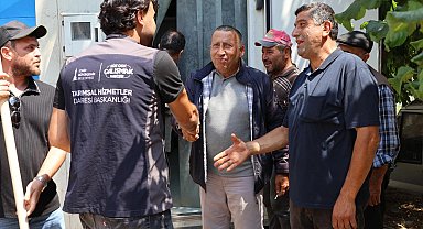 İzmir Büyükşehir tarım üreticisinin imdadına yetişti