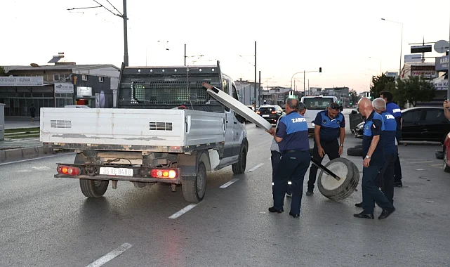 İzmir Çiğli zabıtasından kapsamlı pazar denetimi