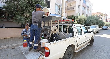 İzmir Efes Selçuk'ta kışlık salçalar hazırlanıyor