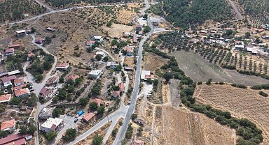İzmir Kınık'ta 5 mahalleyi bağlayan yollar yenilendi