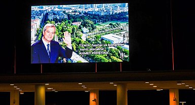 İzmir'de merhum Piriştina'nın sözü artık LED ekranda yaşatılacak