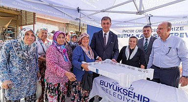 İzmir'de üreticiye kerevet desteği