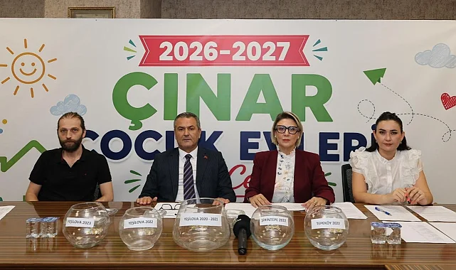 İzmit'te 3 Çınar Çocuk Evi için kura çekimi gerçekleştirildi