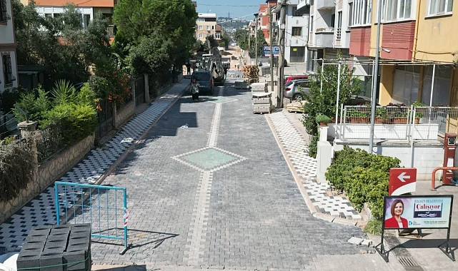 İzmit'te SEDAŞ çalışması ardından yollar yenilendi