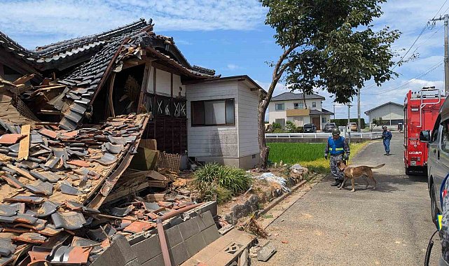 Japonya'daki 7.1'lik depremde ölü sayısı 38'e yükseldi