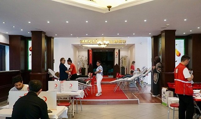Kağıthane'de kan bağışı kampanyası başladı: "İyilik aşkına, kan bağışına"