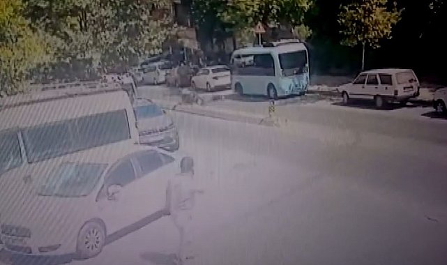 Kağıthane'de ölümlü motosiklet kazası kamerada