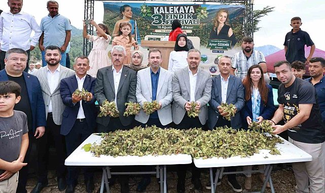 Kahramanmaraş'ın Karadeniz'i Kalekaya'da Fındık Festivali