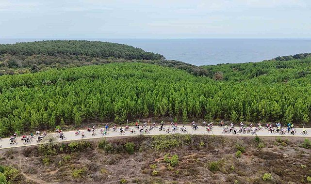 Kandıra'nın 90 kilometrelik sahil rotasında pedal heyecanı