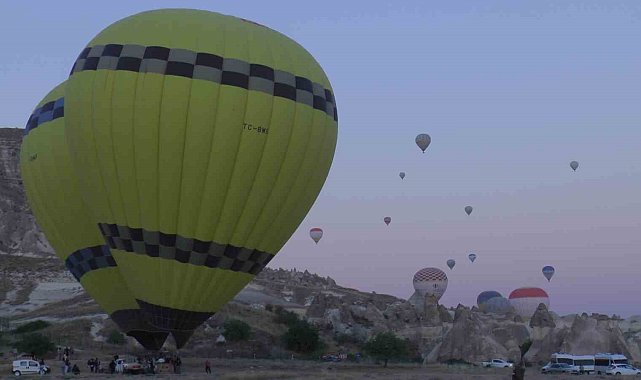 Kapadokya'da balonlar 3 gündür gökyüzüne yükselemiyor