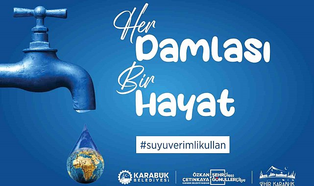 Karabük'te su verimliliği seferberliği başlatıldı