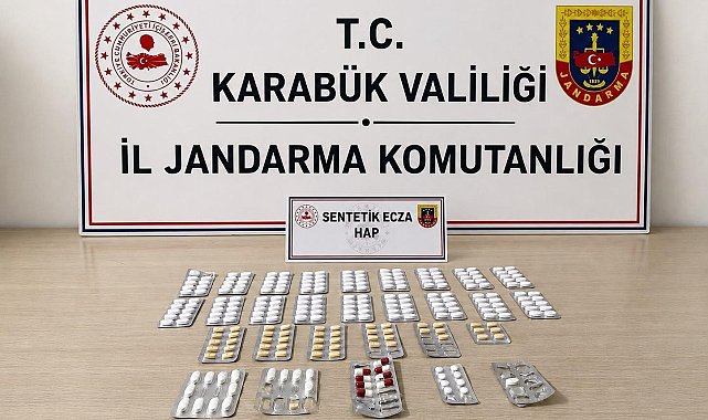Karabük'te uyuşturucu operasyonu