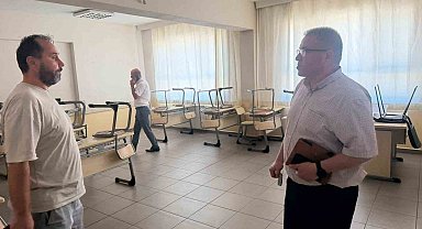 Karacasu'da okullar yeni eğitim yılına hazırlanıyor