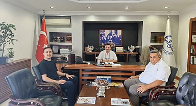 Karadeniz Ereğli Ağız ve Diş Sağlığı Merkezi yönetiminden müftülüğe ziyaret