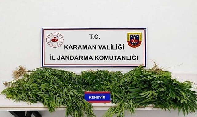 Karaman'da jandarmanın yakaladığı 34 şahıstan 4'ü tutuklandı