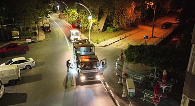 Karamürsel Plaj Yolu Caddesi'ne özel asfalt dokunuşu