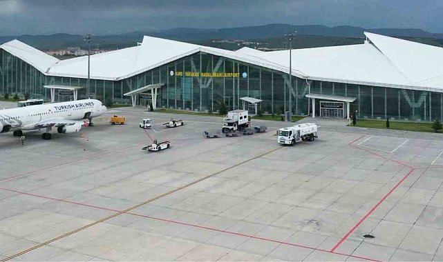 Kars Harakani Havalimanı'nda 7 ayda 365 bin 939 yolcuya hizmet verildi