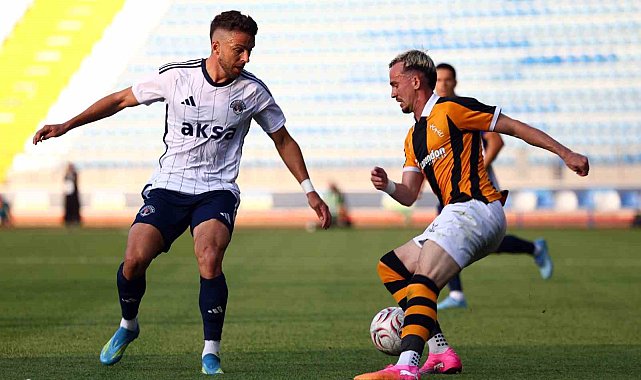 Kasımpaşa ile Hull City hazırlık maçında 1-1 berabere kaldı