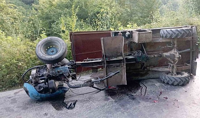 Kastamonu'da 'pat-pat' kazası: 1 yaralı
