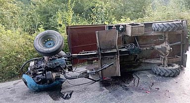 Kastamonu'da 'pat-pat' kazası: 1 yaralı
