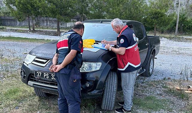 Kastamonu'da kaçak palamut avlayan 10 kişiye cezai işlem uygulandı
