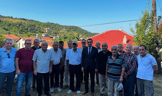 Kaymakam Kürkcü köylerin taleplerini yerinde dinledi