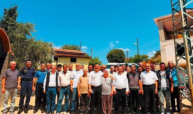 Kaymakam Titiz köylerde vatandaşlarla bir araya geldi