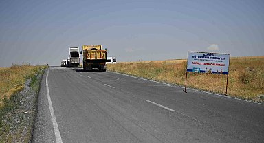 Kayseri büyükşehirden kırsal yollara 70 milyon TL'lik yatırım