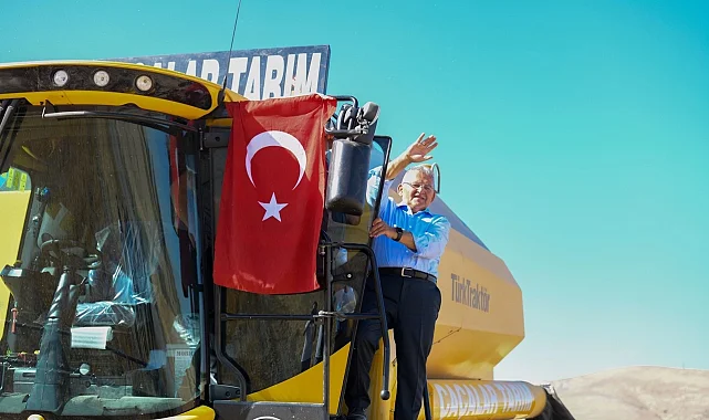 Kayseri Büyükşehir'in tohum desteği hasatta yüz güldürdü