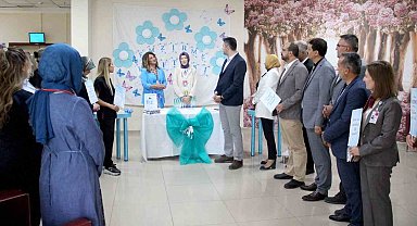 Kayseri Devlet Hastanesi'nde Emzirme Haftası kapsamında farkındalık etkinliği düzenlendi