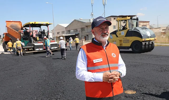 Kayseri Kocasinan'dan sanayi sitelere nefes aldıracak yol hamlesi