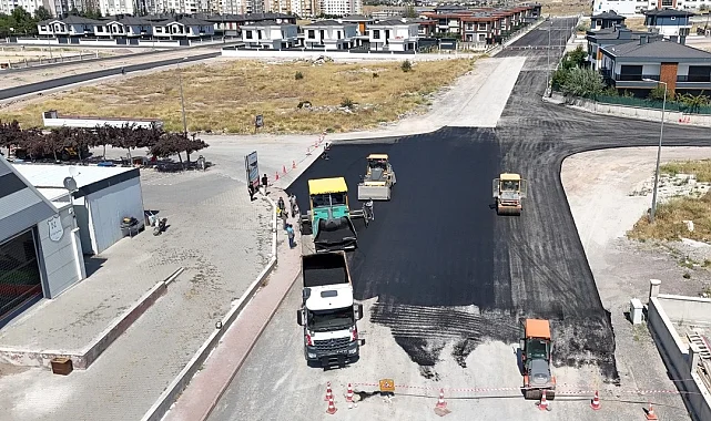 Kayseri Melikgazi'de yeni yollarla konforlu ulaşım