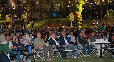 Kayseri Talas'ta yıldızların altında 'Eren' coşkusu