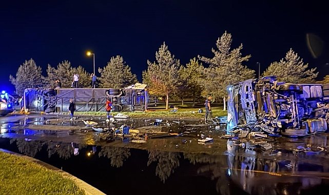 Kayseri'deki kazada faciadan dönüldü
