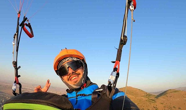 Kayseri'den Kahramanmaraş'a uçan yamaç paraşütü mesafe pilotu o anları anlattı